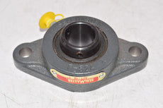 NEW Sealmaster SFT-16 Set Screw Gold Line Standard Flange-Mount Ball Bearing Unit - 1 in Bore, 2-Bolt