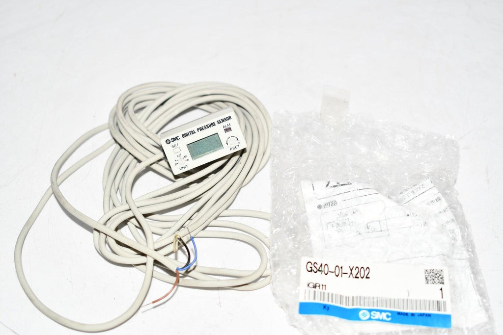 NEW SMC GS40-02-X202 switch, pressure digital, GS40 DIGITAL SWITCH