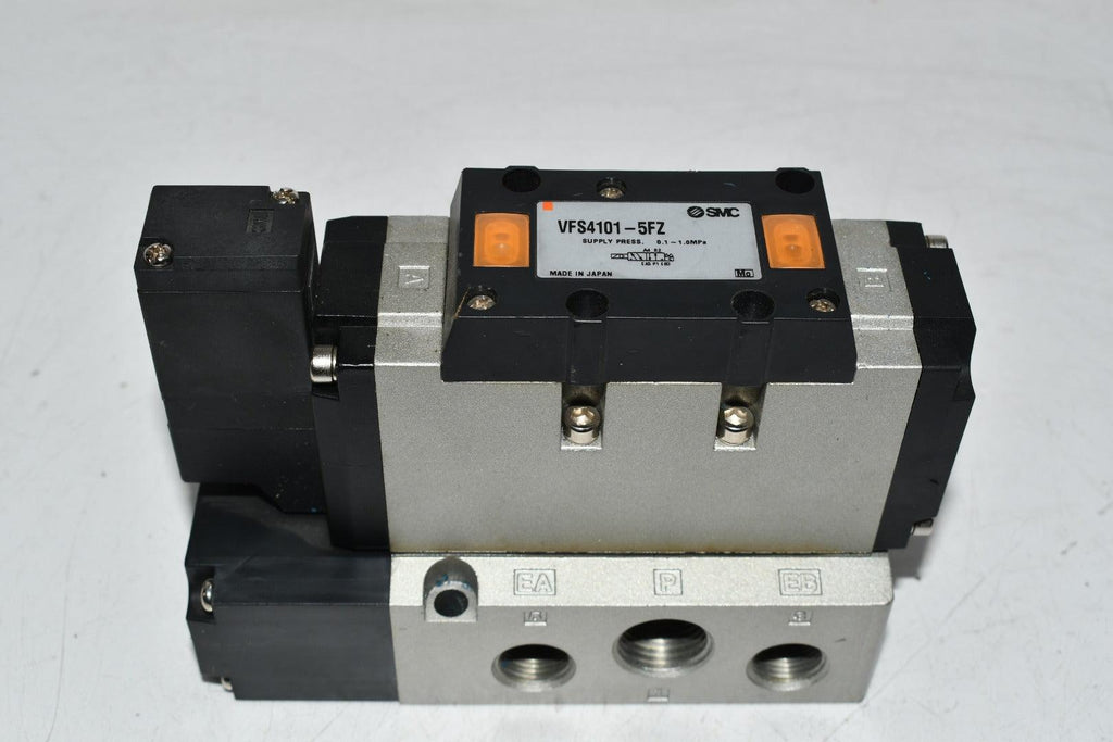 NEW SMC VFS4101-5FZ VFS 4/5 PORT SOLENOID VALVE with 2 position 0.1-1.0 MPa