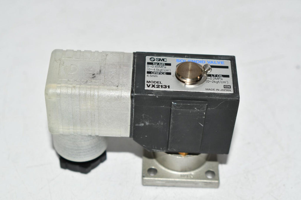 NEW SMC VX2131 4.5mm Solenoid Valve 0-0.45MPa