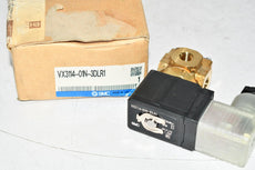 NEW SMC VX3114-01N-3DLR1 3 PORT SOLENOID VALVE 4 (COM, Single Unit), 110 V ac,