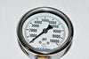 NEW Stark Industries 23B-10K Pressure Gauge 10,000 PSI 2-1/2'' 1/4'' NPT