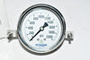 NEW Stark Industries 23B-2K-C Pressure Gauge 2.5'' 2-1/2'' 0-2000 psi 1/4'' NPT