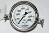 NEW Stark Industries 23B-4K-C Pressure Gauge 0-4000PSI 2-1/2'' 1/4'' NPT