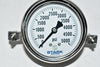 NEW Stark Industries 23B-5K-C Pressure Gauge 2.5'' 2-1/2'' 0-5000 psi 1/4'' NPT