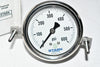 NEW Stark Industries 23B-600-C 2.5'' 2-1/2'' Pressure Gauge 0-600 PSI 1/4'' NPT