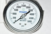 NEW Stark Industries 46S-5K-C 4'' 1/4'' NPT Pressure Gauge 0-5000 PSI