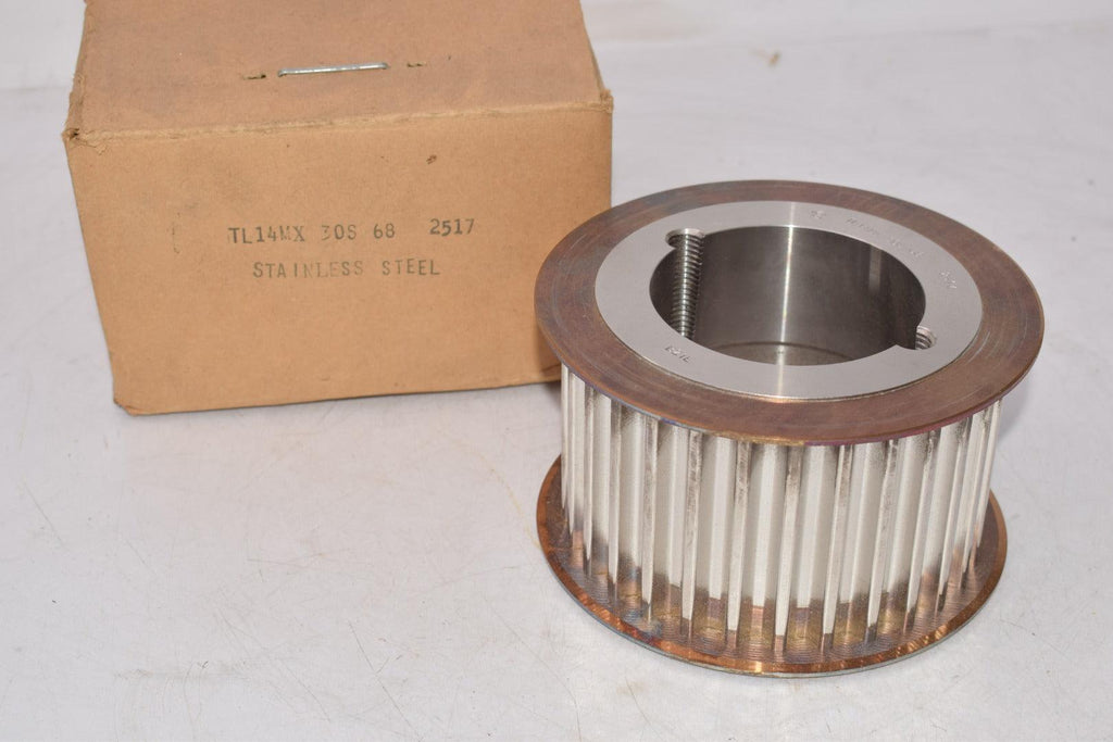 NEW TL14MX-30S-68 2517 Poly Chain GT2 Sprocket Stainless Steel SS