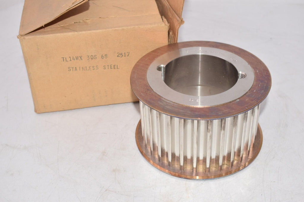 NEW TL14MX-30S-68 2517 Poly Chain GT2 Sprocket Stainless Steel