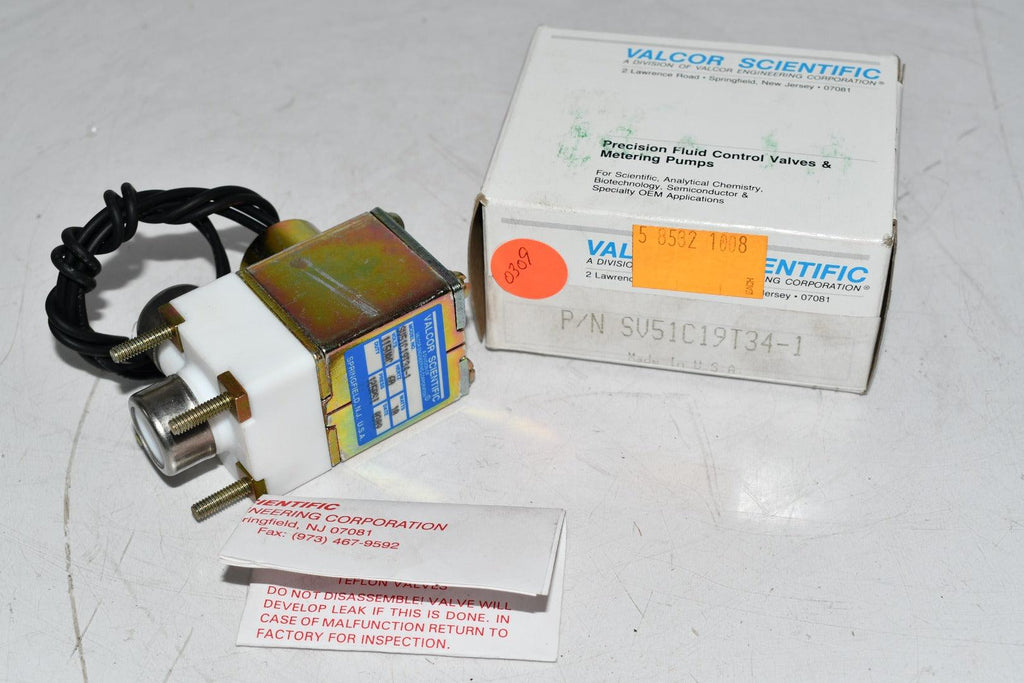 NEW Valcor SV51C19T34-1 Solenoid Valve 115v-ac 1/4in Npt