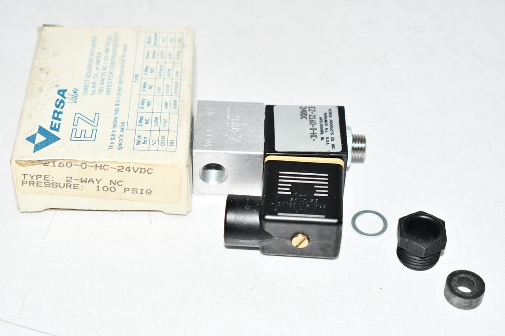 NEW VERSA Ez-2160-0-Hc-24Vdc 24V-Dc 1/8In Npt Solenoid Valve