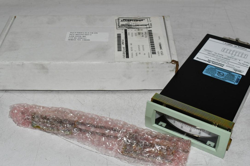 NEW VERSATILE MEASURING INSTRUMENTS 9284PA-01-E-VB-13N 0-2.5M/S Panel Meter PLC