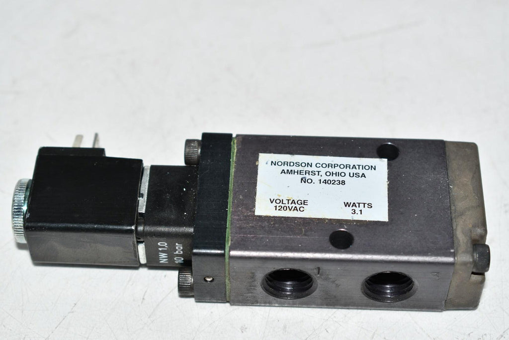 Nordson 140238 Solenoid Valve 120VAC 3.1W
