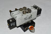 Numatics L23BB652B000061 Double Solenoid Valve W/ Manifold Block  226-749B 24VDC Coil