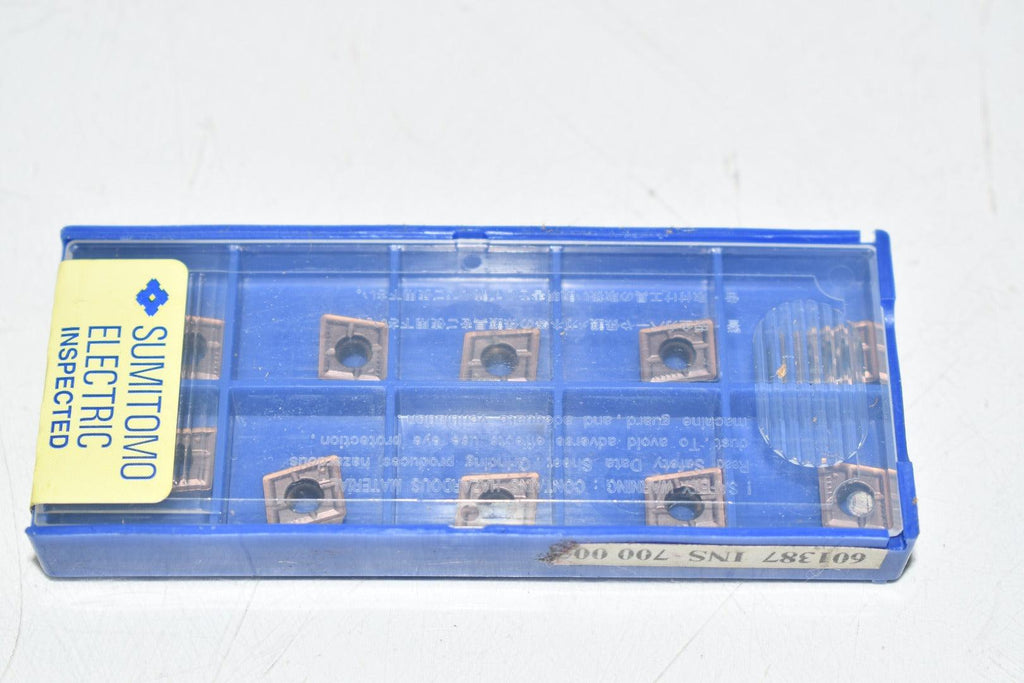 Pack of 10 NEW Sumitomo WDXT073506-G ACP300 Carbide Inserts Indexable