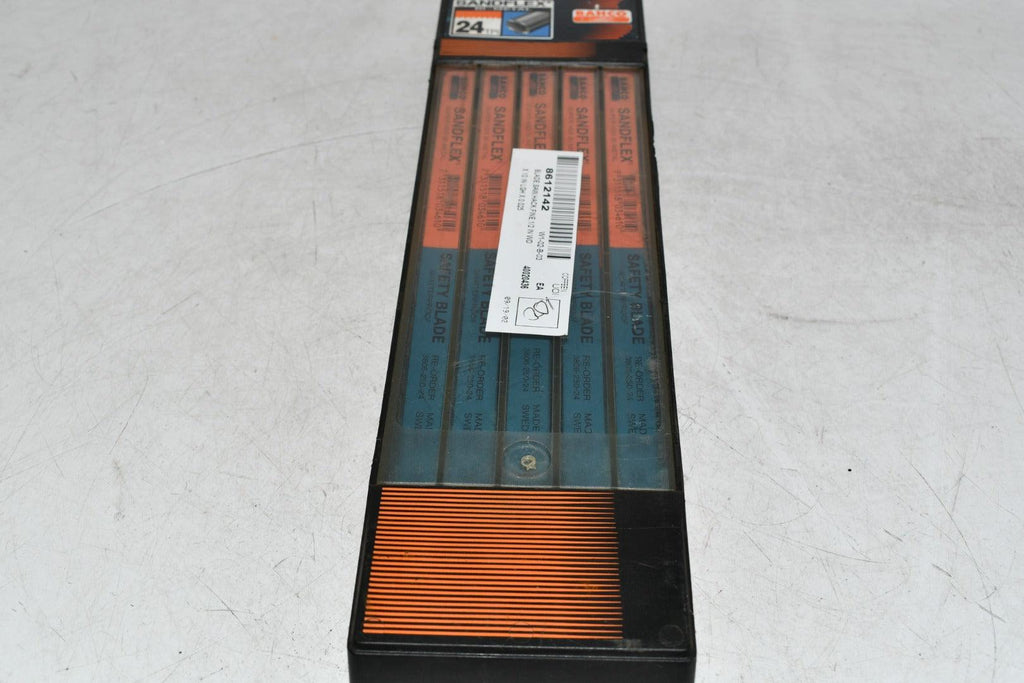 Pack of 100 NEW Bahco 3806-250-24 Hack Saw Blades 24tpi 10in 1/2