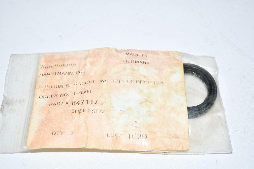 Pack of 2 NEW Handtmann 847147 Shaft Seal