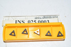 Pack of 5 NEW Kennametal TPMT110208LF KCP25 Carbide Inserts Indexable
