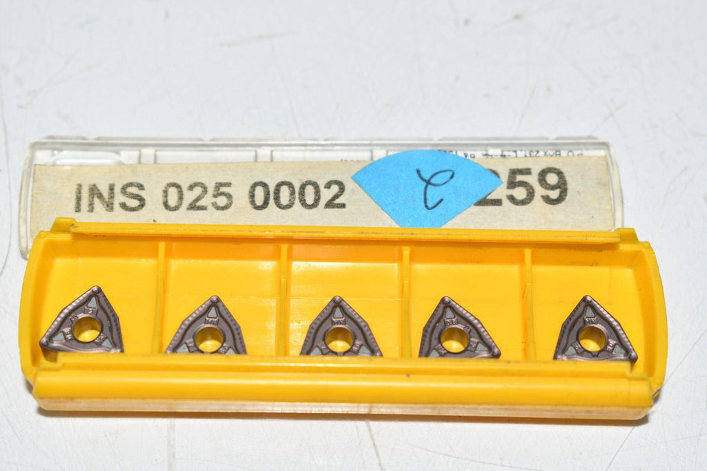 Pack of 5 NEW Kennametal WNMG060408MN KCP10B Carbide Inserts Indexable