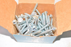 Pack of NEW HEX HEAD SHEET METAL SCREW SLOTTED HEX WASHER ZINC 14 x 2 FNA04064MC