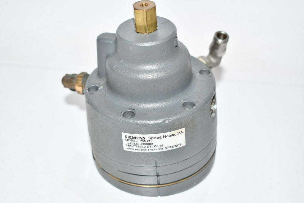 Siemens 73N12F MOORE VALVE POSITIONER