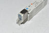 SMC SY5140-5FU Solenoid Valve, Air, 2-Position Single Solenoid, Pilot, 24 VDC, SY5000 Series