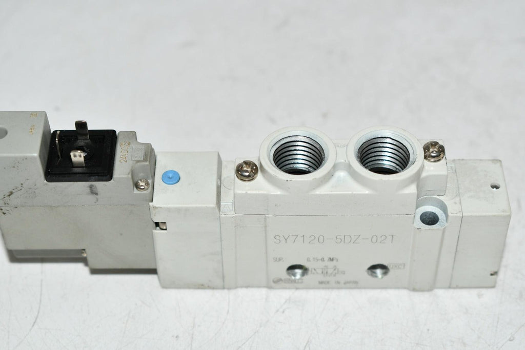 SMC SY7120-5DZ-02T Solenoid Valve, Air, 2-Position 0.15-0.7MPa