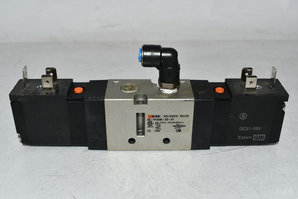 SMC VF3230-5D-01 Solenoid Valve 24VDC