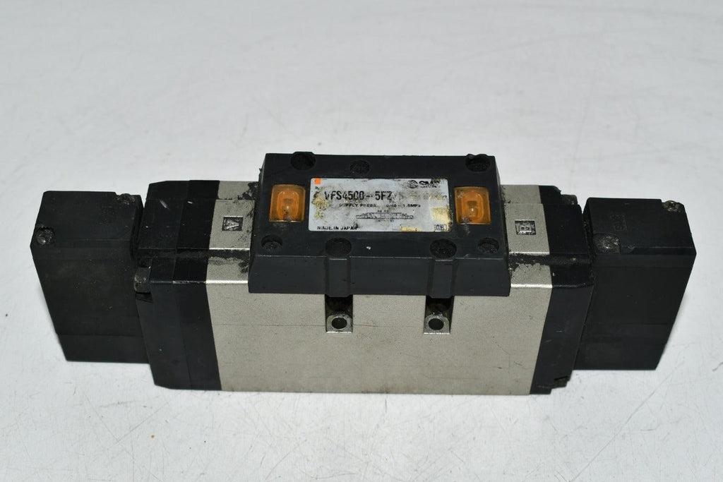SMC VFS4500-5FZ valve dbl plug-in base mnt, VFS4000 SOL VALVE 4/5 PORT