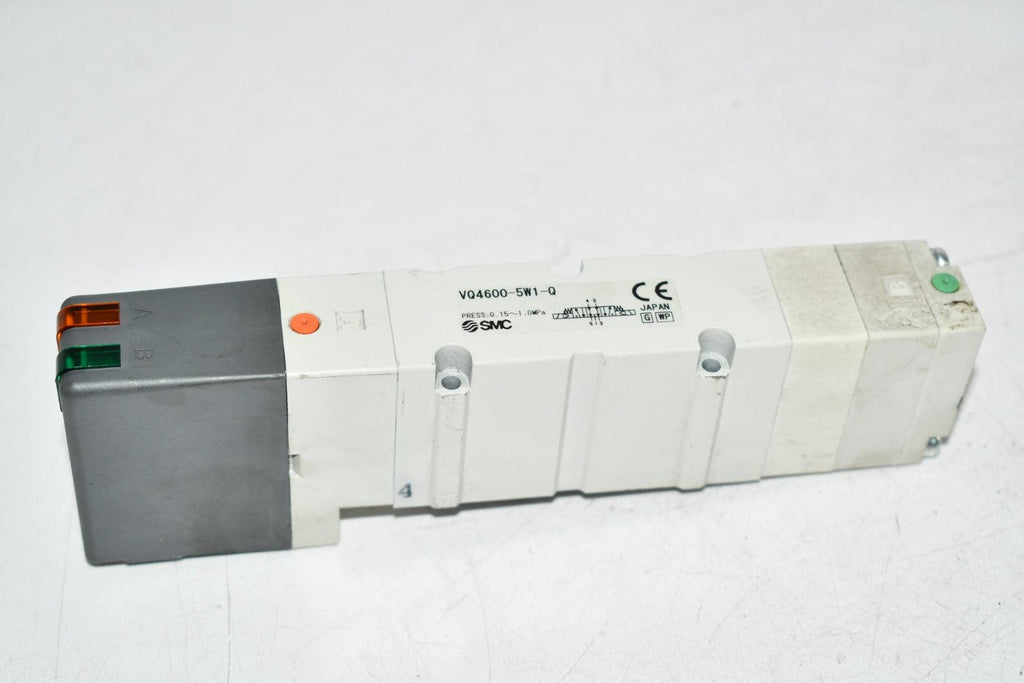 SMC VQ4600-5W1-Q 5 PORT SOLENOID VALVE 0.15-1.0 MPa