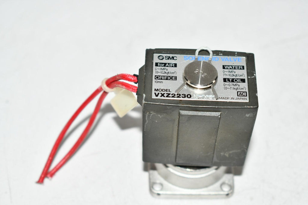 SMC VXZ2230 N-X43 Solenoid Valve 10mm Orifice 12
