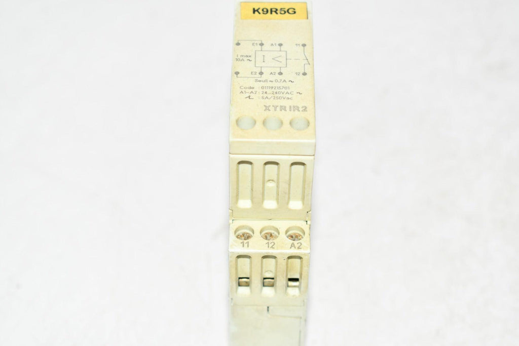 Tetra Laval XTRIR2 Relay  Time Delay  Current Control  24-240 VAC  5 Amp / 250 VAC