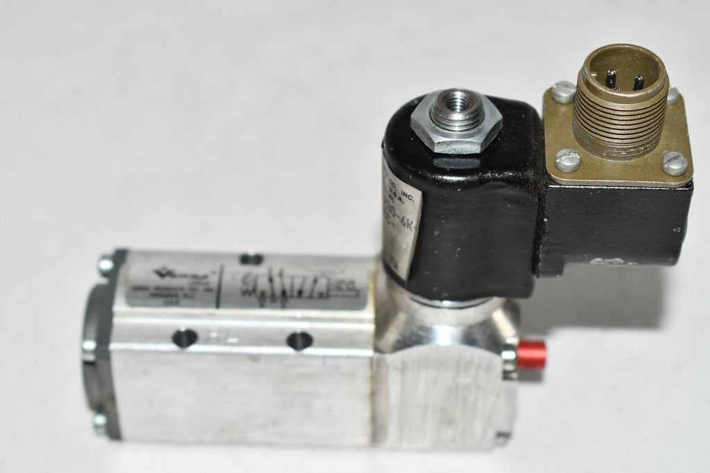 Versa Valves KSG-4312-K30-6K-KEP3-KM-3BC-24VDC Solenoid Valve 55-175 PSI 7W