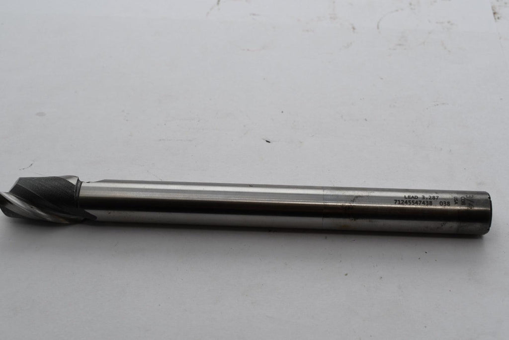 0.708'' Extended End Mill 2FL 5/8'' Shank 7'' OAL