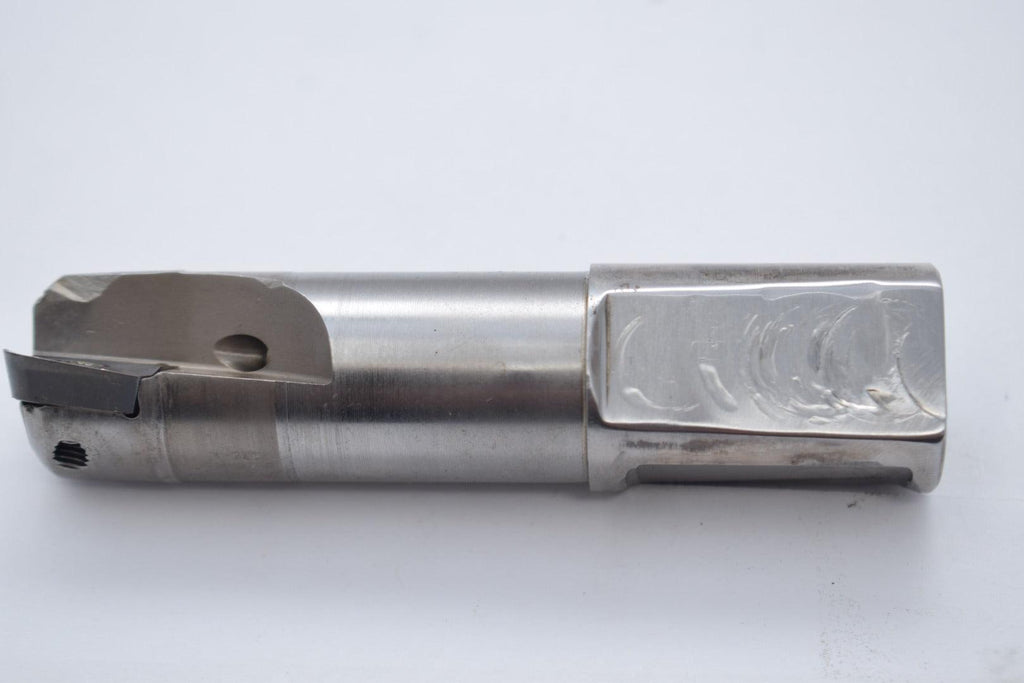 1'' 1.000 Indexable End Mill Milling Cutter 2FL 1'' Shank 4'' OAL