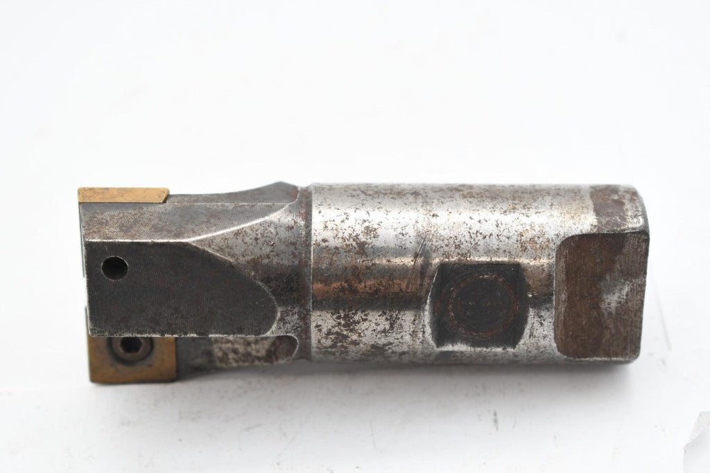 1-1/2'' 2FL Indexable End Mill Milling Cutter 1-1/4'' Shank 3-3/4'' OAL