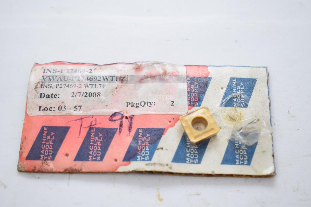 (1) NEW P27469-2 WTL74 Carbide Insert