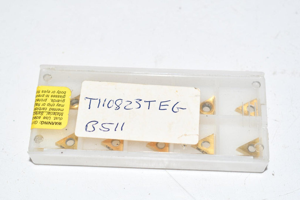 (10) NEW T110823TEG Grade B511 Carbide Inserts Indexable Tool