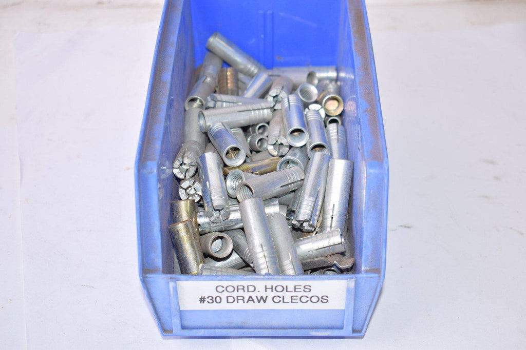 11 LB Lot of NEW Cord Holes #30 Draw Clecos, Aerospace Tools