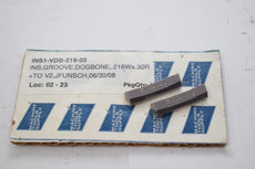 (2) NEW Tool-Flo VDB-218-A030 AT50 Carbide Inserts VDB-218-03