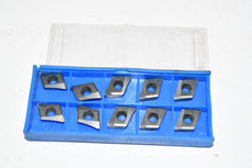 (10) NEW Megamill CMSI-450AK15 Grade: K15 Carbide Inserts Indexable