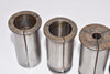 Lot of 5 LYNDEX NIKKEN Straight Collets, Mixed Lot Mixed Sizes Machinist Tooling
