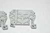 (3) NEW Allen Bradley 1492-ERL35 END RETAINER GRAY NORMAL DUTY DIN RAIL MOUNT