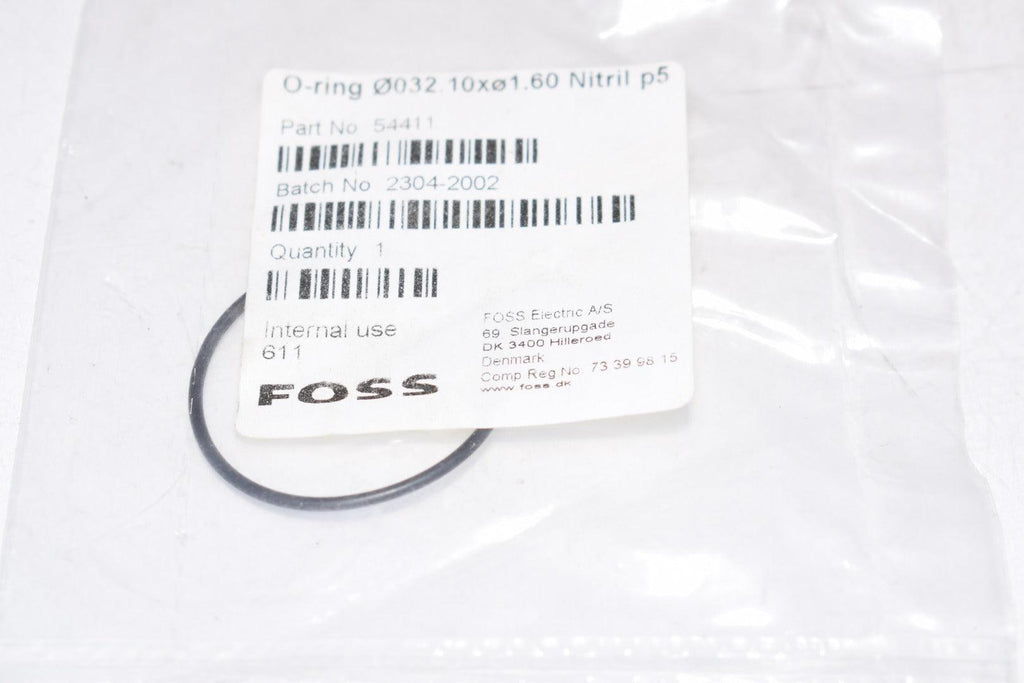 NEW FOSS 54411 O-Ring 0032.10 x 01.60 Nitril p5 for Milkoscan Analyzer