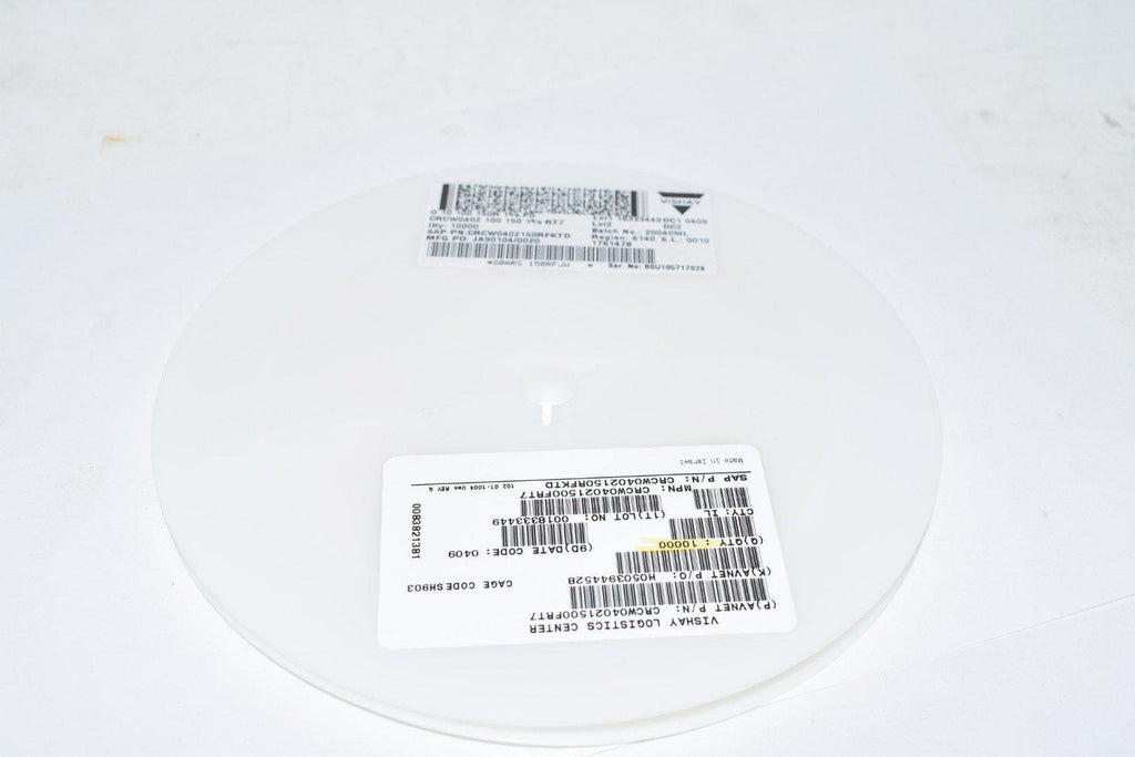 3/4 Full Roll of Vishay Dale CRCW0402 100 150 1% Chip Resistors