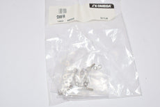 5 PACKS of NEW OMEGA SMFR Female screwlock set, 5 sets/pkg