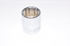 Crescent 11/16'' SAE Socket 12 Point 3/8'' Drive