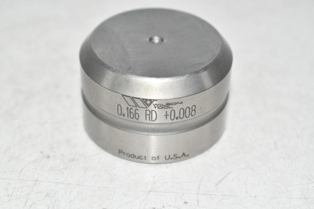 Wilson Tool 0.166 RD Round Punch Press Die Tooling