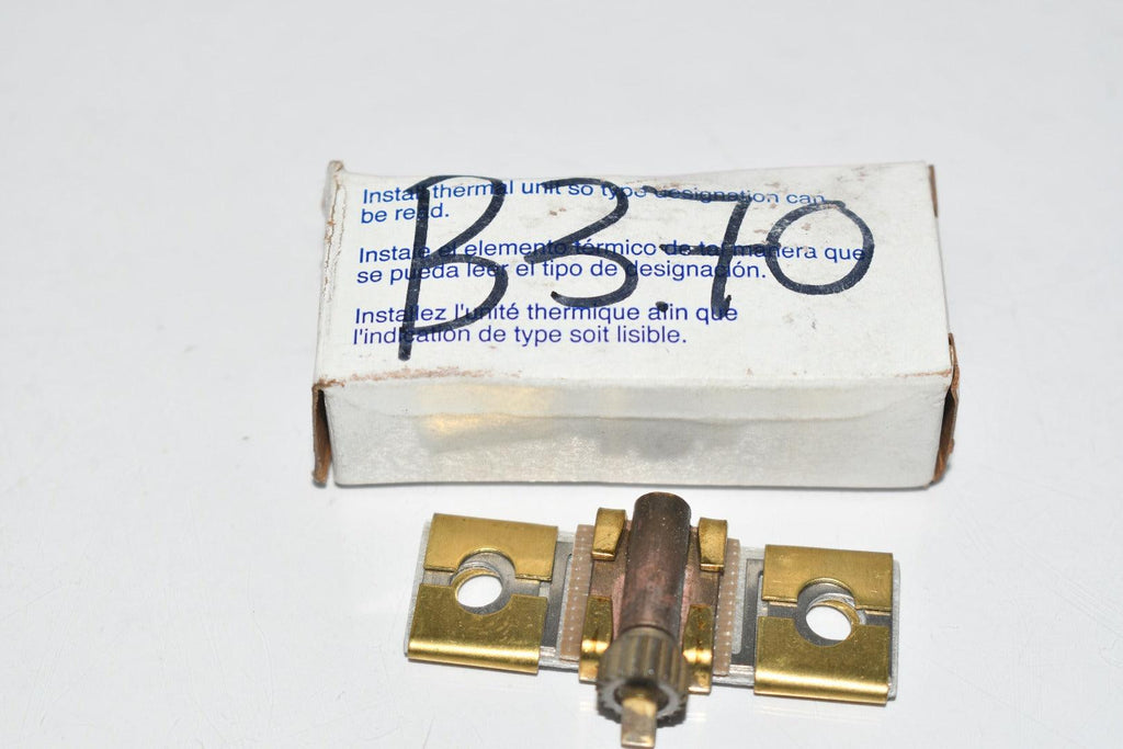 NEW Square D B3.70 Type S thermal unit, Type B, melting alloy, Class 20