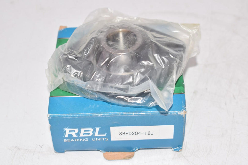 NEW RBL SBFD204-12J 2-Bolt Flange Bearing 3/4''